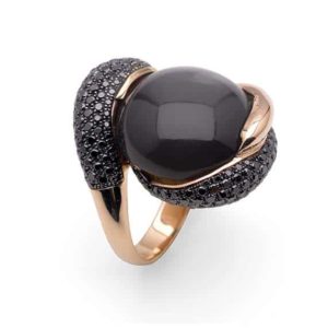 Gouden ring met steen